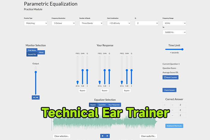  Technical Ear Trainer 听音训练手册附带练耳软件